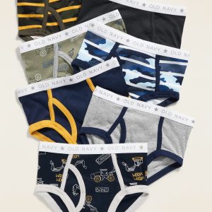 Underwear Brief 7-Pack for Toddler Boys