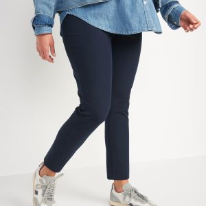 Maternity Full-Panel Pixie Ankle Pants