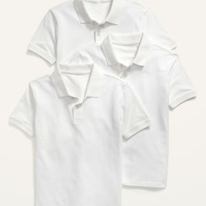 School Uniform Polo Shirt 3-Pack for Boys
