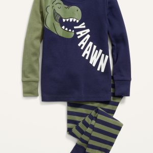 Unisex Snug-Fit Graphic Sleep Set for Toddler & Baby