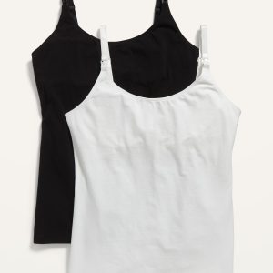 Maternity First Layer Nursing Cami 2-Pack
