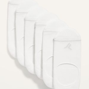 No-Show Athletic Socks 6-Pack for Women