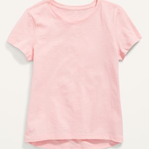 Short-Sleeve Softest Solid T-Shirt for Girls