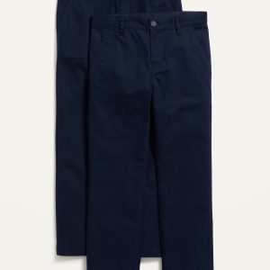 Uniform Straight Leg Pants for Boys 2-Pack