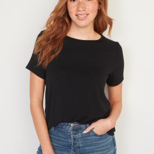 Luxe Crew-Neck T-Shirt