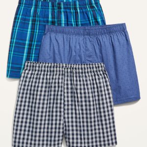 3-Pack Soft-Washed Boxer Shorts -- 3.75-inch inseam