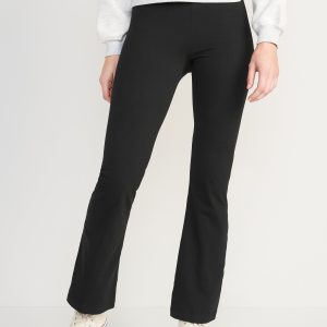 High-Waisted Fashion Flare Leggings