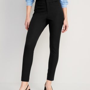 High-Waisted Pixie Skinny Ankle Pants