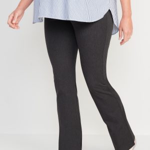 Maternity Full-Panel Pixie Flare Pants
