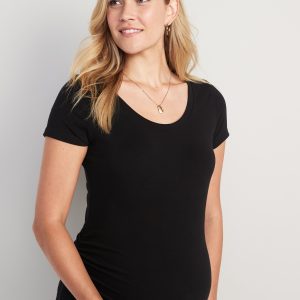 Maternity Scoop-Neck T-Shirt