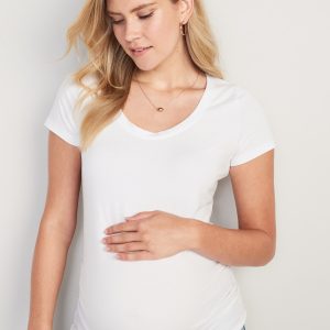 Maternity Scoop-Neck T-Shirt