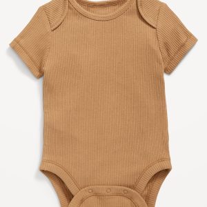Unisex Short-Sleeve Bodysuit for Baby