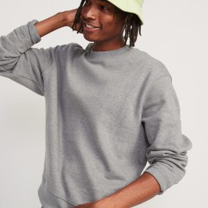 Loose Rotation Crew-Neck Sweatshirt