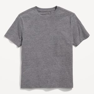Softest Short-Sleeve Solid T-Shirt for Boys