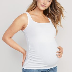Maternity Square Neck Tank Top