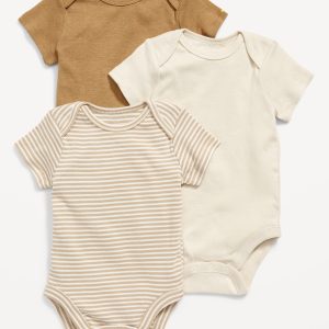 Unisex Bodysuit 3-Pack for Baby