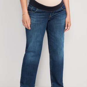 Maternity Front Low-Panel OG Loose Jeans