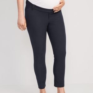 Maternity Side-Panel Pixie Ankle Pants