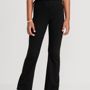 Full-Length Flared Leggings for Girls