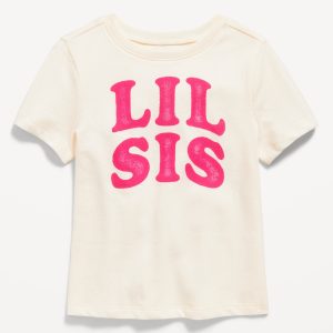 Unisex Short-Sleeve Graphic T-Shirt for Toddler