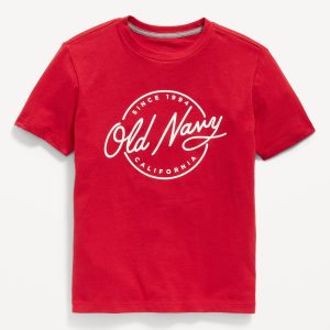 Short-Sleeve Logo-Graphic T-Shirt for Boys