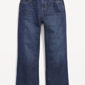 High-Waisted Baggy Wide-Leg Jeans for Girls