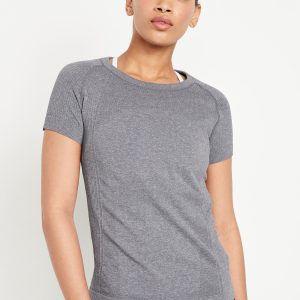 Fluid Seamless Fitted T-Shirt