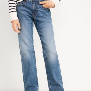 Straight-Leg Built-In Flex Jeans for Boys