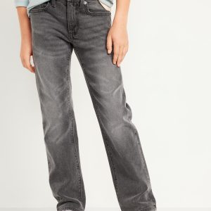 Straight-Leg Built-In Flex Jeans for Boys