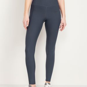 High-Waisted PowerSoft Full-Length Pocket Leggings