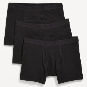 3-Pack Boxer Briefs -- 4.5-inch inseam