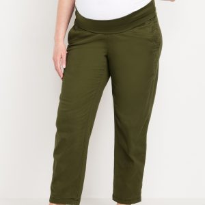 Maternity Rollover-Waist OGC Chino Pants