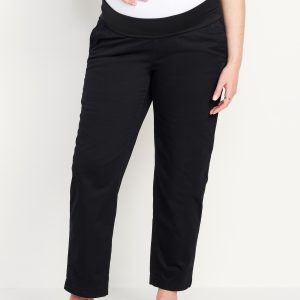 Maternity Rollover-Waist OGC Chino Pants