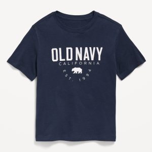 Short-Sleeve Logo-Graphic T-Shirt for Boys
