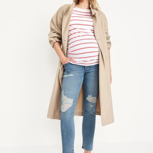 Maternity Full-Panel OG Straight Jeans