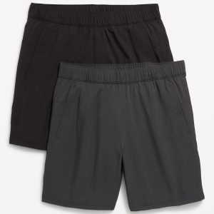 Essential Workout Shorts 2-Pack -- 7-inch inseam