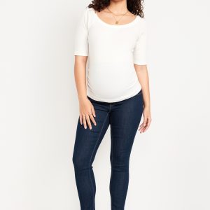 Maternity Full-Panel Skinny Jeans