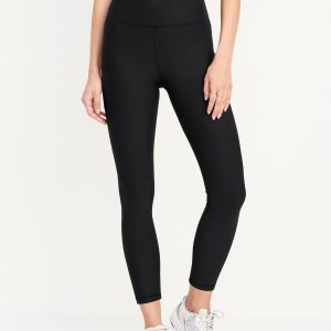 High-Waisted PowerSoft Rib Pocket Leggings
