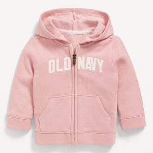 Logo-Graphic Zip Hoodie for Baby