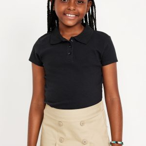 Uniform Pique Polo Shirt for Girls