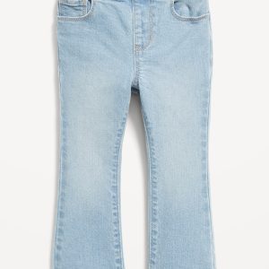 Wow High-Waisted Flare-Leg Pull-On Jeans for Toddler Girls