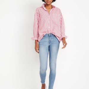 Mid-Rise Rockstar Super-Skinny Jeans