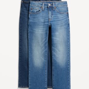 Straight-Leg Built-In Flex Jeans 2-Pack for Boys