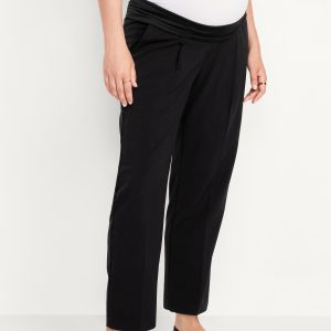 Maternity Rollover-Waist Billie Trouser