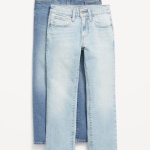 Straight-Leg Built-In Flex Jeans 2-Pack for Boys