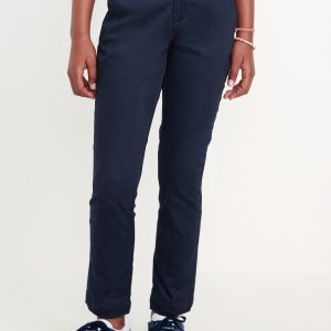 Skinny School Uniform Pants for Girls