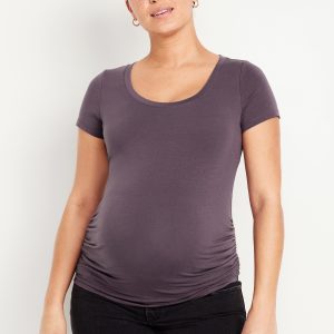 Maternity Scoop-Neck T-Shirt