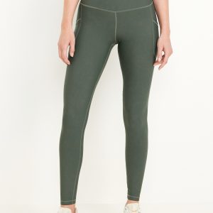 High-Waisted PowerSoft Full-Length Pocket Leggings