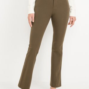 High-Waisted Pixie Flare Pants