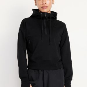 Dynamic Fleece Half-Zip Hoodie Sweatshirt